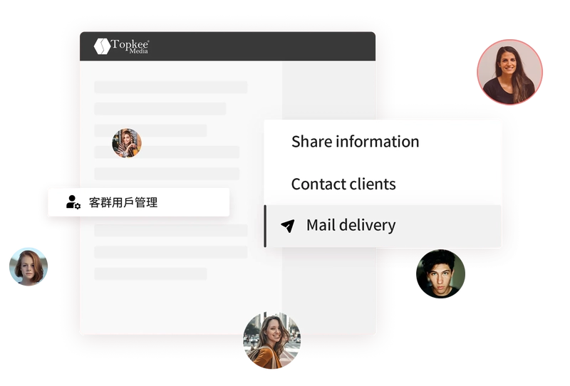 Automatically build a customer base